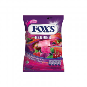 FOX's Crystal Candy Berries/ Spring Tea/ Fruits / Fruit Mints / Mints  90g Halal